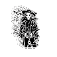 Girl Love Sticker by OpticalArtInc.