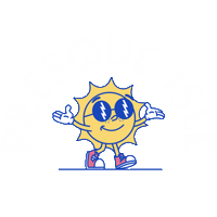 Presque Isle Sun Sticker by Erie Apparel