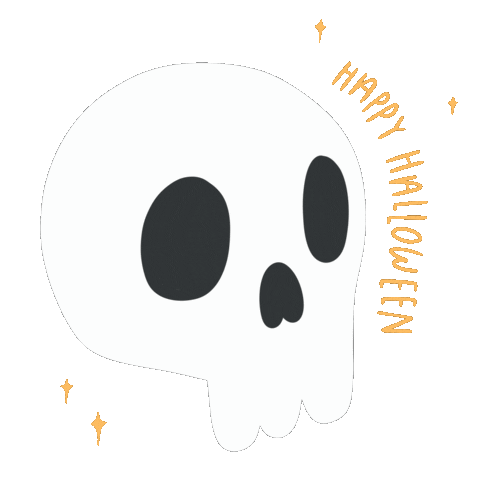 Karadoescolouring giphyupload happy illustration halloween Sticker
