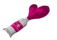 Pink Love Sticker by artandbonding