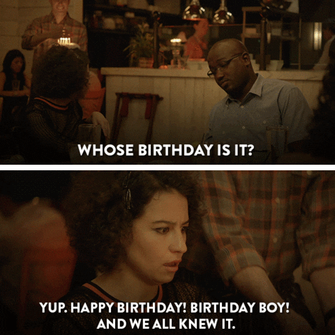 Comedy Central Birthday GIF by Broad City