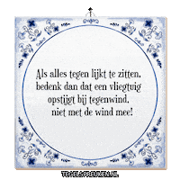 Humor Hoop Sticker by Tegelspreuken.nl