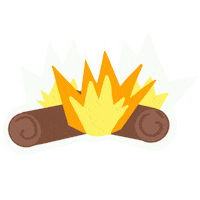 Fire Smoking Sticker