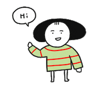 erinnam hello hi 안녕하세요 erinnam Sticker