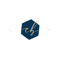 christinabernhard hexagon cblogo Sticker