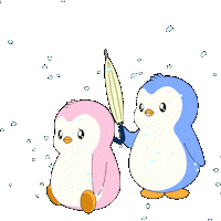 I Gotchu I Love You Sticker by Pudgy Penguins