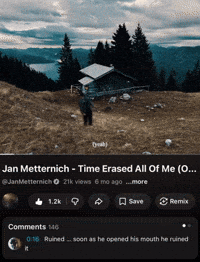 Rocky Mountains Snow GIF by Jan Metternich