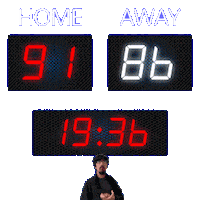 86 Away Sticker