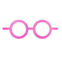 Grass メガネ Sticker