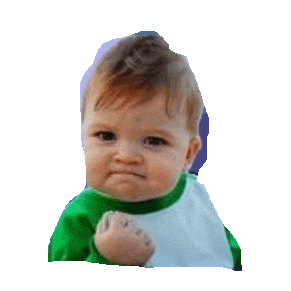 Baby Yes Sticker by imoji