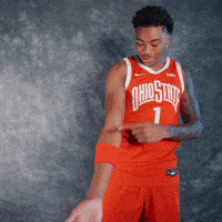 Basketball Ice GIF by Ohio State Athletics