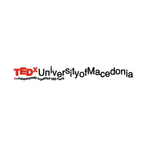 TEDxUniversityofMacedonia giphyupload ted tedx ted talk Sticker