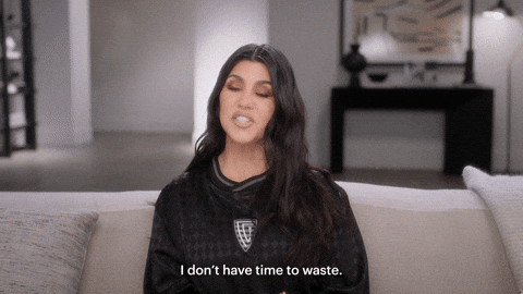 Kourtney Kardashian No Time To Waste GIF by HULU