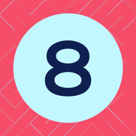 Number Eight GIF by Beach Boss Influencers