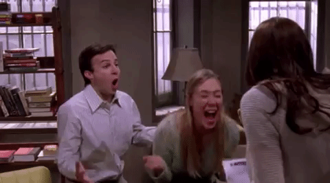 excited season 7 GIF by Gilmore Girls 