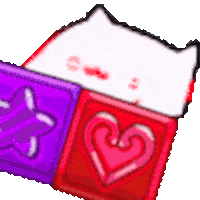 swapetteshowdown game cat yay indie Sticker