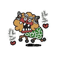 あけましておめでとう Sticker by ぴょろりんちょ（ひよこ人間ぴよ）