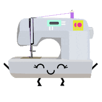 CASAOJAL happy sewing sew costura Sticker