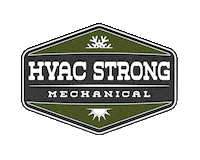 HVACStrong strong shine shiny hvac Sticker