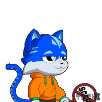 Suspicious Watch Out Sticker by Toshithecat