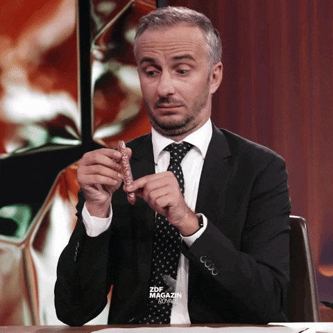 Jan Böhmermann Sausage GIF by ZDF Magazin Royale