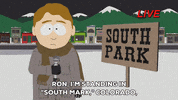 sign reporting GIF by South Park 