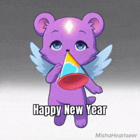 New Year Celebration GIF by MishaHeartseer