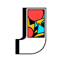 Alphabet J Sticker