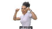 happy dance Sticker by Salon Line