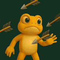 Frog Arrows GIF by Turbo Toad