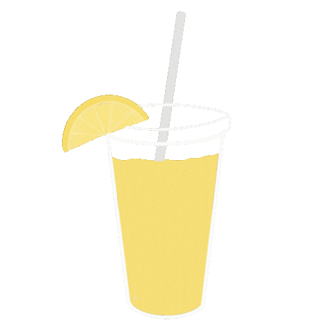 Lemon Juice Drink Sticker