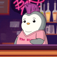 Happy Hour Drinking GIF by Pudgy Penguins