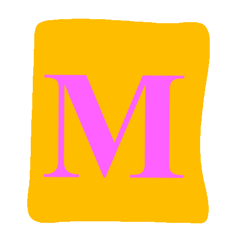 Abc D Sticker by Carlota Menezes