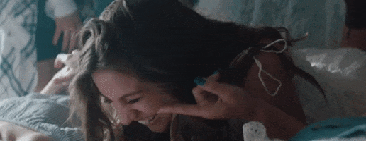 mackenzie ziegler laughing GIF by Johnny Orlando