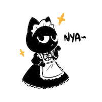 Cat Love Sticker by Bare Tree Media