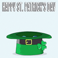 St Patricks Day Leprechaun GIF by Croakey