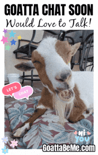 Talk Soon Love You GIF by Goatta Be Me Goats! Adventures of Java, Toffee, Pumpkin and Cookie!