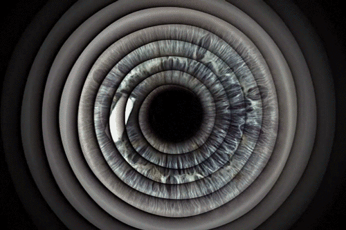 loop eye GIF by A. L. Crego