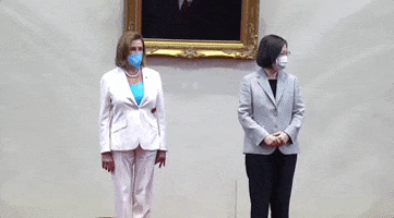 Nancy Pelosi Taiwan GIF by GIPHY News