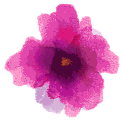 FLORALARTFANCY giphyupload cute pink flower Sticker