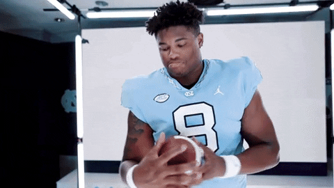 North Carolina Football GIF by UNC Tar Heels