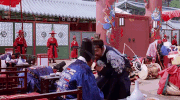 king and clown GIF