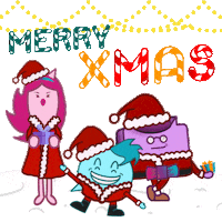 Merry Christmas Sticker by 3HK