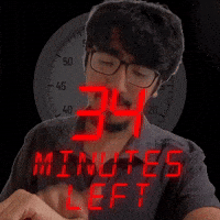 34 minutes left