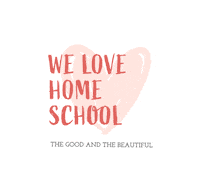 Homeschool Sticker by The Good and the Beautiful