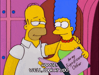 homer simpson hug GIF