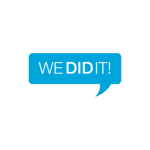 We Did It Congratulations Sticker by WHU Official