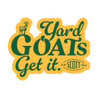 Goat Grass Sticker by OM Scott and Sons