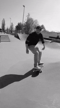 Skateboard Sliding GIF by Concrete Surfers Motorcycle Dudes - CSMD