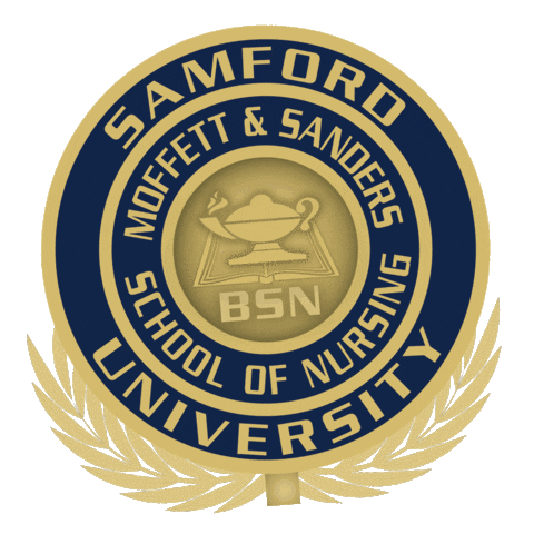 School Of Nursing Sticker by Samford University